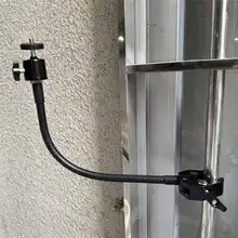 金属製クリップ式支柱【360度カメラ用・ロジテック用・アウトドア撮影対応】