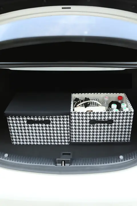 車用折りたたみ収納ボックス【多機能・車内整理用】