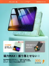四角防撞マグネット吸着両面クリップ付き保護ケース【軽量・強力な耐衝撃設計・対応機種多数】