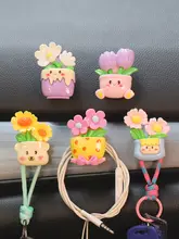 車載用フロントフック【可愛い花柄・多機能・カートゥーンデザイン】