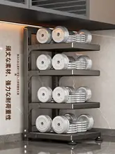 多機能 鍋収納ラック【キッチン用・棚式・シンク下対応】（セットアップ対応）