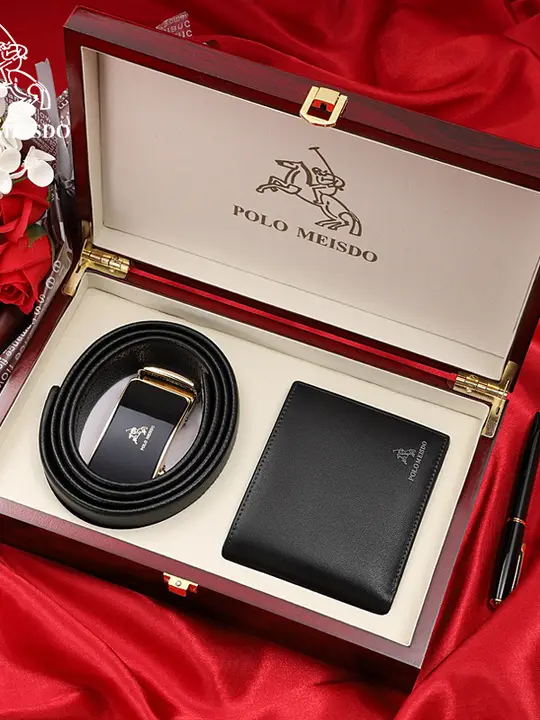 高級本革製 短財布【メンズ・牛革・スタイリッシュなデザイン】（セットアップ対応）