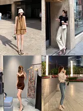 リゾートスタイルの細ストラップ付きビーチサンダル【金属バックル・太ヒール】
