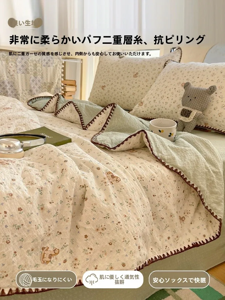 冷却布団の効果は？伊心愛の二重ガーゼエアコン用ケットが実際の暑さ対策に与える影響