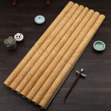 四尺の蜡染国展用宣紙【方格子紙・半生半熟・書道用】