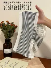 極上の柔らかさモダール女性用三角パンツ【無痕・抗菌・通気性・薄手】