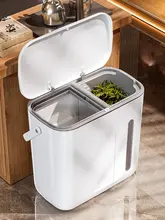 茶水用ゴミ箱【茶渣分別・濾過機能付き・コンパクト】