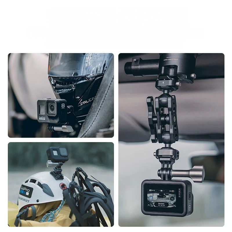 アクションカメラ用金属マウントプレート：GoproおよびDJI用の安定した取り付け実現