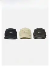 5パネルキャップ ユニセックス 3色 パッチワーク 切りっぱなし ブラック ヴィンテージ 上品 着回し