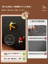 ヴィンテージ風のドアマット【滑り止め・耐摩耗・泥除け】