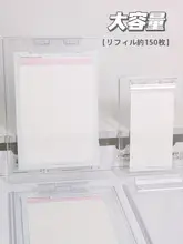 クリップボード ファイル クリア 可愛い インスタ映え 韓流 メモ用紙収納 メニュー A4 A5 下敷き