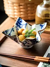 美しい青花瓷のデザートボウル【高級感ある家庭用・和風食器】