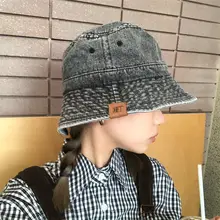 日常使いに最適なヴィンテージウォッシュデニム漁師帽【男女兼用・カジュアルスタイル】