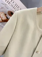 ベージュ フレンチ スタイル ジャケット 女性用 ブレーザー