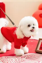 ペット用 犬服【ポケット付き・フード付き・ボリュームアップ・ダブルカラー】