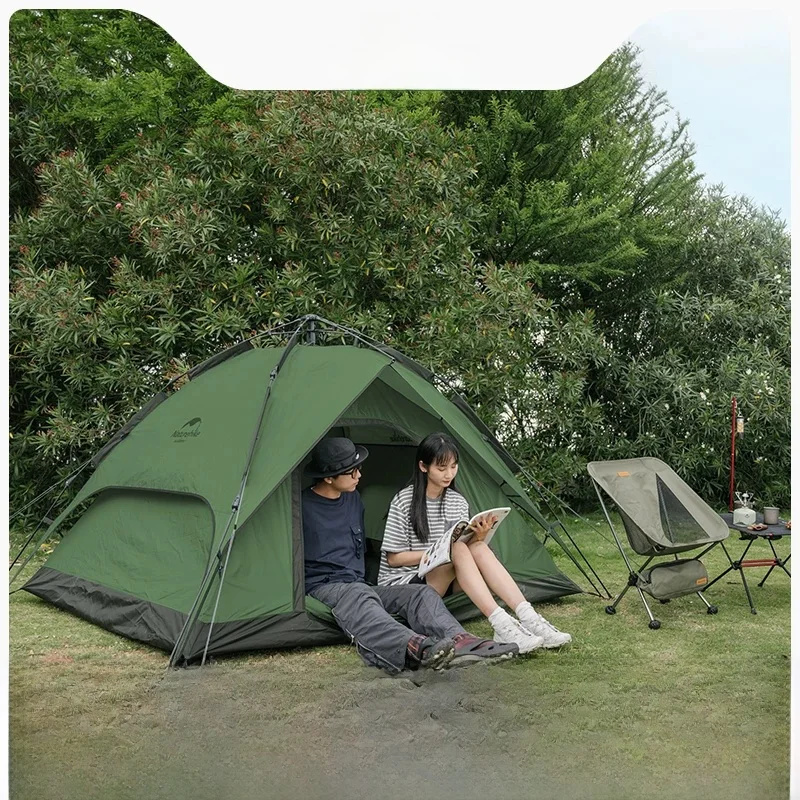 Naturehike 2人用自動式テント：10月キャンプや軽キャンプに最適な便携型テントの実用性解析