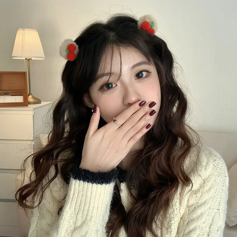 フェルト製ハート猫耳ミニヘアクリップ：3歳児向けのファッションアクセサリーとしての実用性とデザイン性