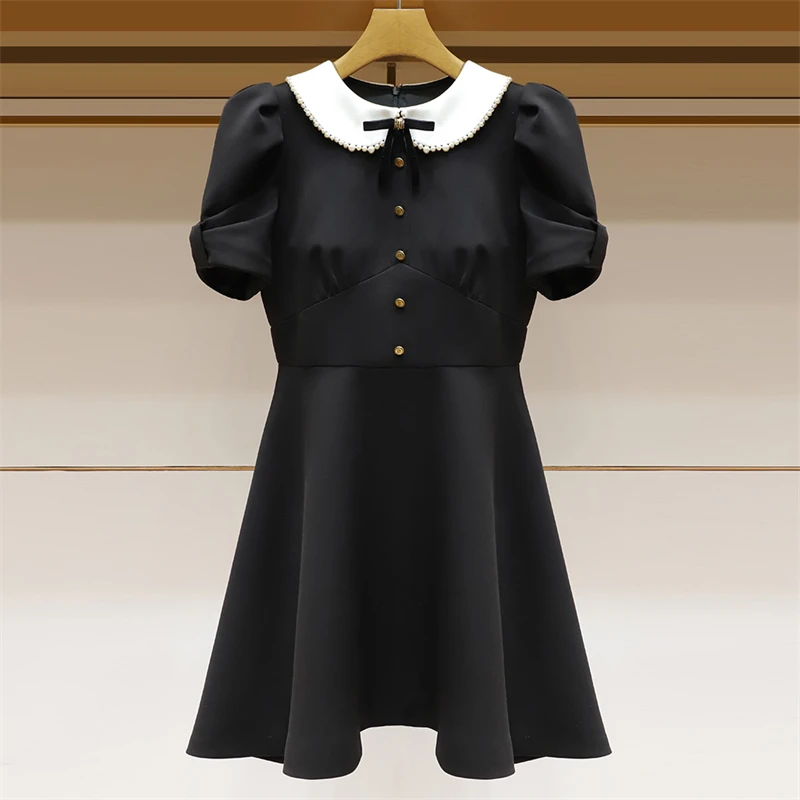 140cmと160cmの女の子に合う服って、どう選ぶ？レトロ風パールリボンドレスが解決するリアルな悩み