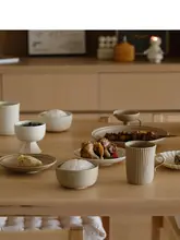 ご飯茶碗 スープボウル 家庭用 レストラン 陶器 丸み
