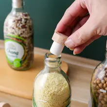 象デザインの瓶栓【ワインボトル・密閉タイプ・ガラス製】
