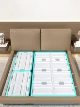 床下収納ボックス【キャスター付き・引き出し式・プラスチック製・衣類やおもちゃの整理に最適】