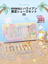 水性ボールペン ノック式 15本セット おしゃれ インスタ映え 黒 勉強用 文具 「RosyPosy」