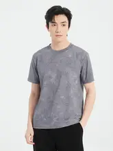 フルプリント半袖Tシャツ【メンズ・カジュアル・ラウンドネック・フィット】