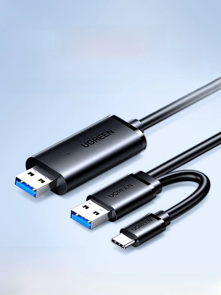 UGREEN USB3.0データ転送ケーブル Type-C・デュアルヘッドの仕様と実用性