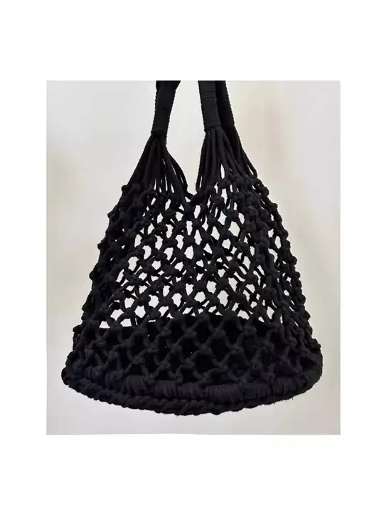 手編みのトートバッグ【スボカン風・ハンドメイド】