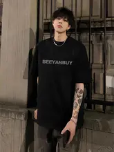 スタイリッシュなショートスリーブTシャツ【男性用・アメリカンストリートスタイル・小さめの襟】