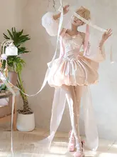ロリータスタイルのプリンセスドレス【花苞デザイン・純欲系】