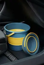 車載折りたたみゴミ箱【車内用・収納バケット・傘収納・洗車用】