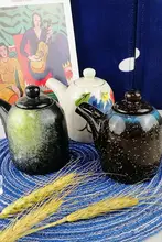 陶製調味料入れ【醤油と酢専用・家庭用・和食スタイル】