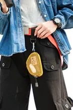 メッシュ収納ポーチ【ミニコインバッグ・カード入れ・鍵収納用】