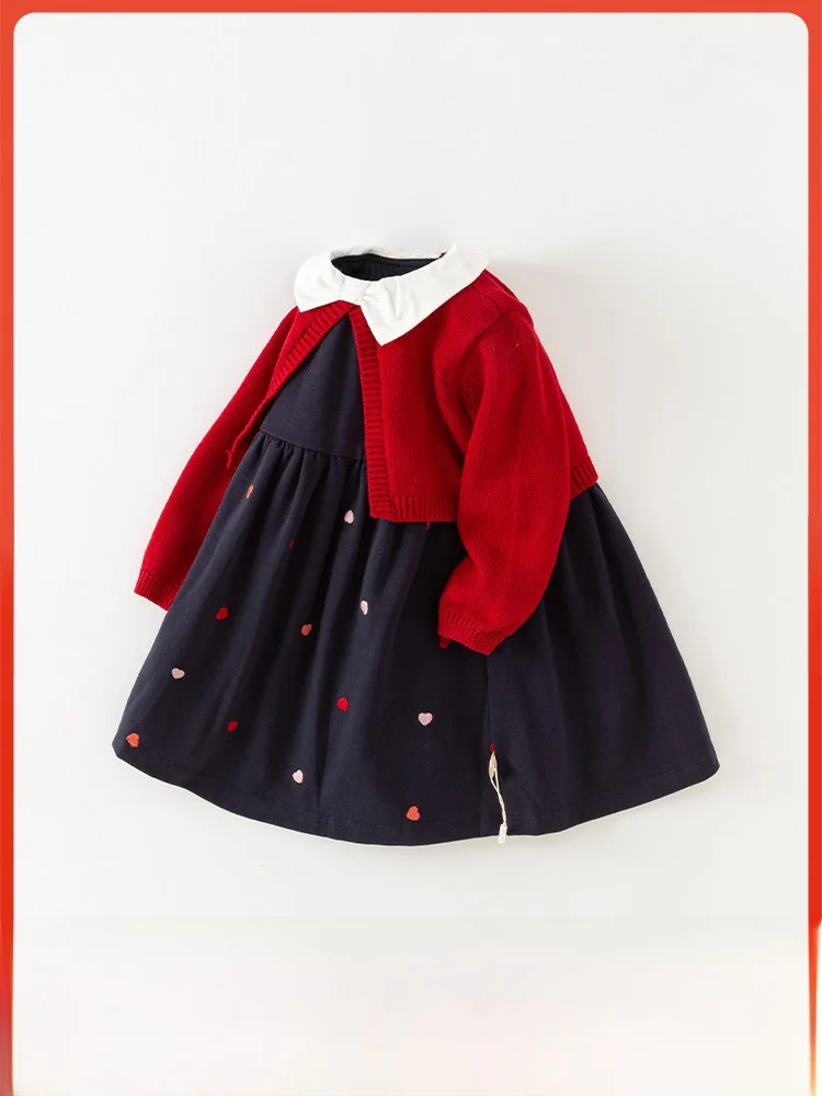 赤いドレス【プリンセススタイル】は子供の秋着用に最適か？