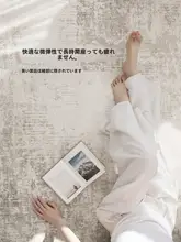 高級感あふれるリビング用ラグ【免洗・撥水・防音・厚手仕様】