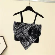 ネイティブ風のバックリボンデザイン タンクトップ【春向け・ブラック・フィットデザイン】