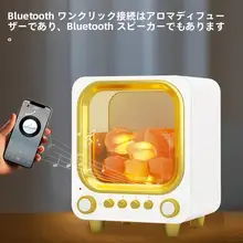 レトロデザインの加湿器【アロマディフューザー・ナイトライト・小型・静音・USB電源】
