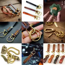 純銅製馬蹄金具【手作りDIY用・バッグアクセサリー・キーリング付き】