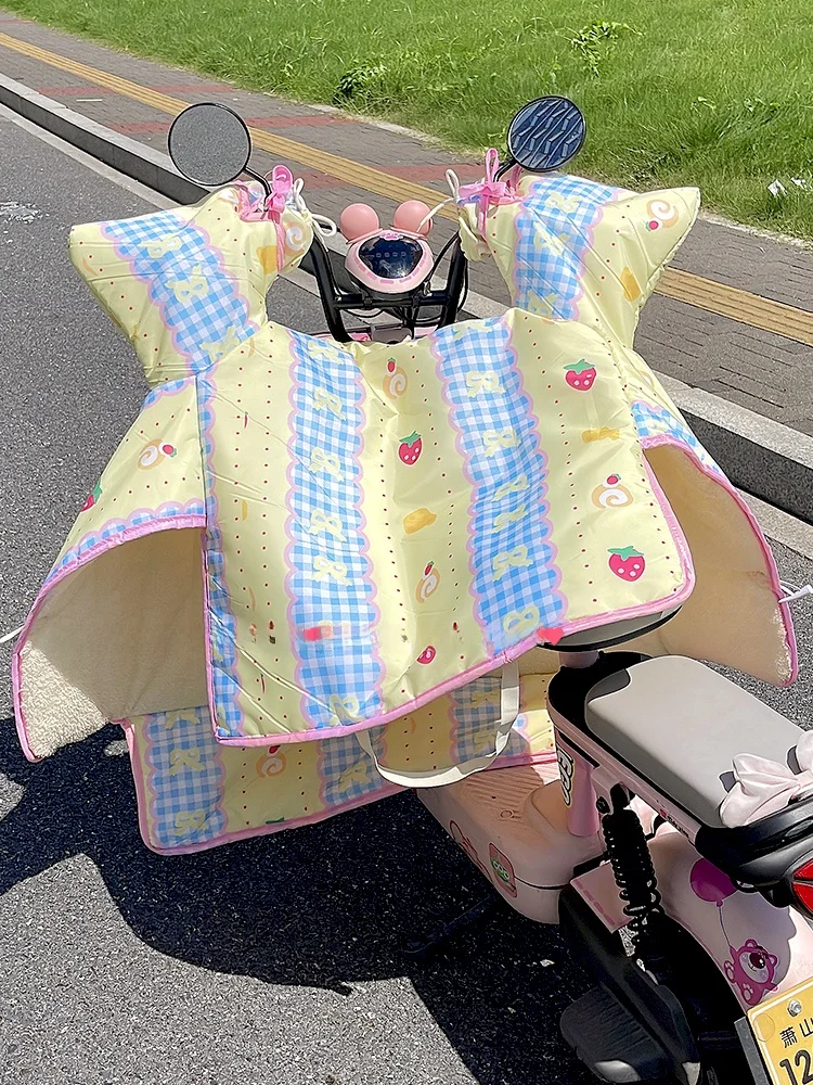 電動バイク用高保温防風カバーDF0372：冬季通勤時の風邪予防と車両保護の実証