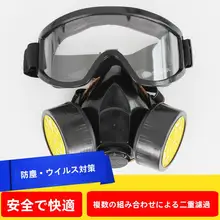 防毒マスク【全顔タイプ・工業用・塗装や化学ガス対策】