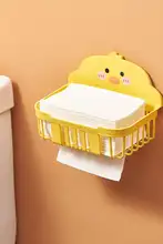 トイレットペーパーラック 壁掛け式 家庭用 無痕 収納ラック 創意