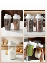 食品級プラスチック製 密閉容器【穀物・収納・湿気防止】