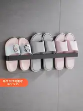 穴あけ不要 北欧スタイルタオルバー【単杆・バスルーム用・収納付き】