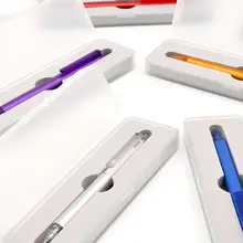 KACO メタルボールペン 0.5mm 黒 アクション式中性ペン芯 PPプラスチック文房具セット【学生用・高級ビジネスギフト】