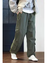 保温効果のある厚手高ウエストストレートパンツ【アウトドア・女性用・冬季・カジュアル】（セットアップ対応）