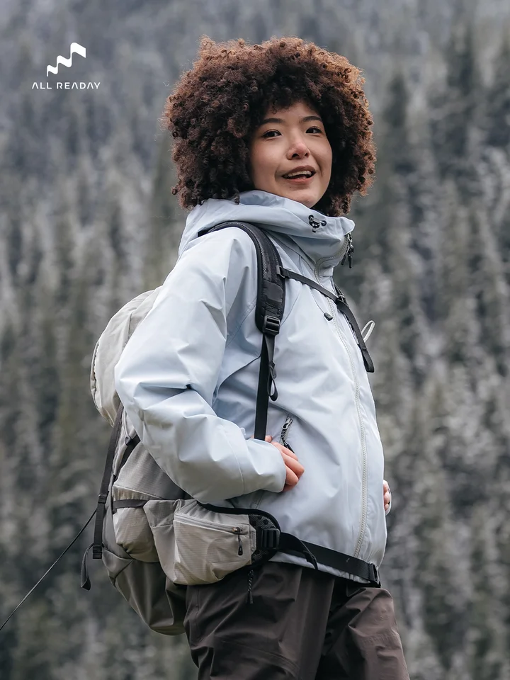 アウトドア用三合一ウィンドブレーカー【男女兼用・防風・登山用・軽量】
