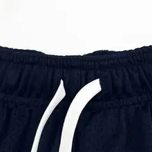 SLAMBLE メンズ 夏用 メッシュ 無地 スポーツショートパンツ【カジュアル バスケットボール用】