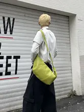 ショルダーバッグ ユニセックス ソフトレザー ヴィンテージ ストリート インスタ映え おしゃれ 通勤 「YUEN」