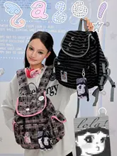 可愛い女の子用リュックサック【軽量・大容量・フラップ式】

